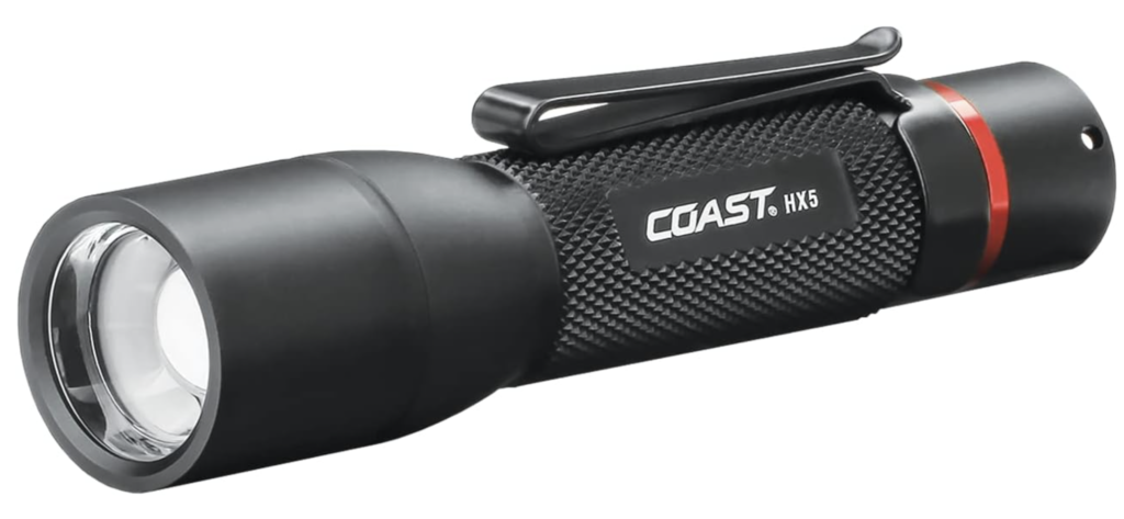 COAST HX5 180 Lumen LED Flashlight