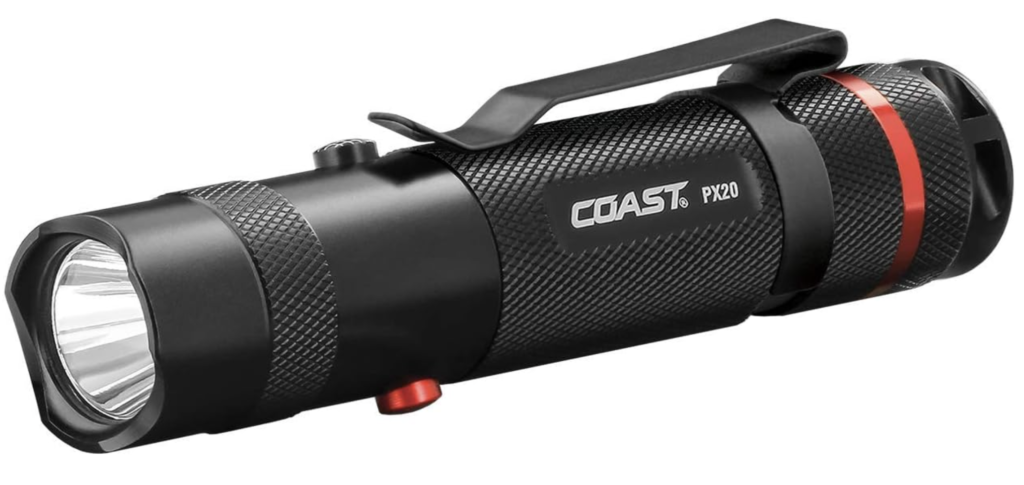 COAST PX20 Dual Color 315 Lumen LED Flashlight