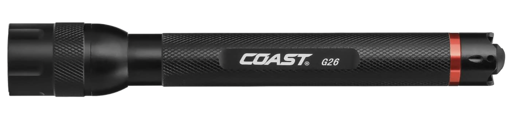 Coast G26 415 Lumen Bulls-Eye Spot Beam LED Flashlight