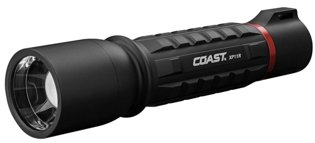 Coast XP11R Rechargeable Dual Power LED Flashlight