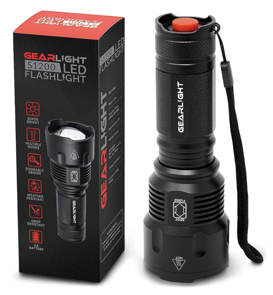 GearLight High-Powered LED Flashlight S1200