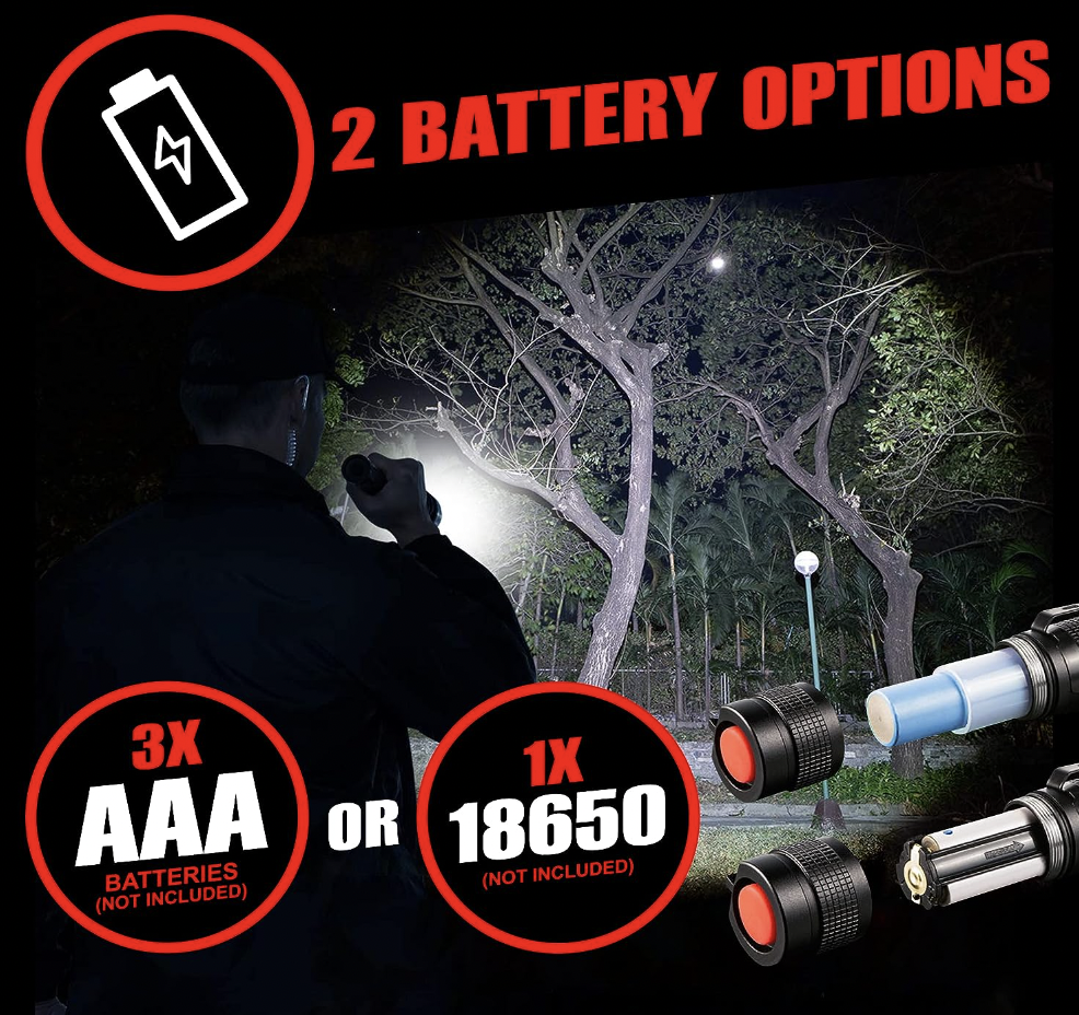 GearLight Flashlight Reviews Battery Life