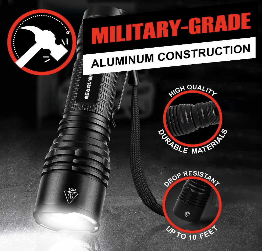 GearLight Flashlight Reviews Durability