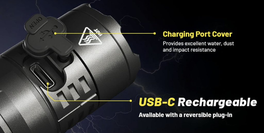 Nitecore P23i Tactical Flashlight Battery