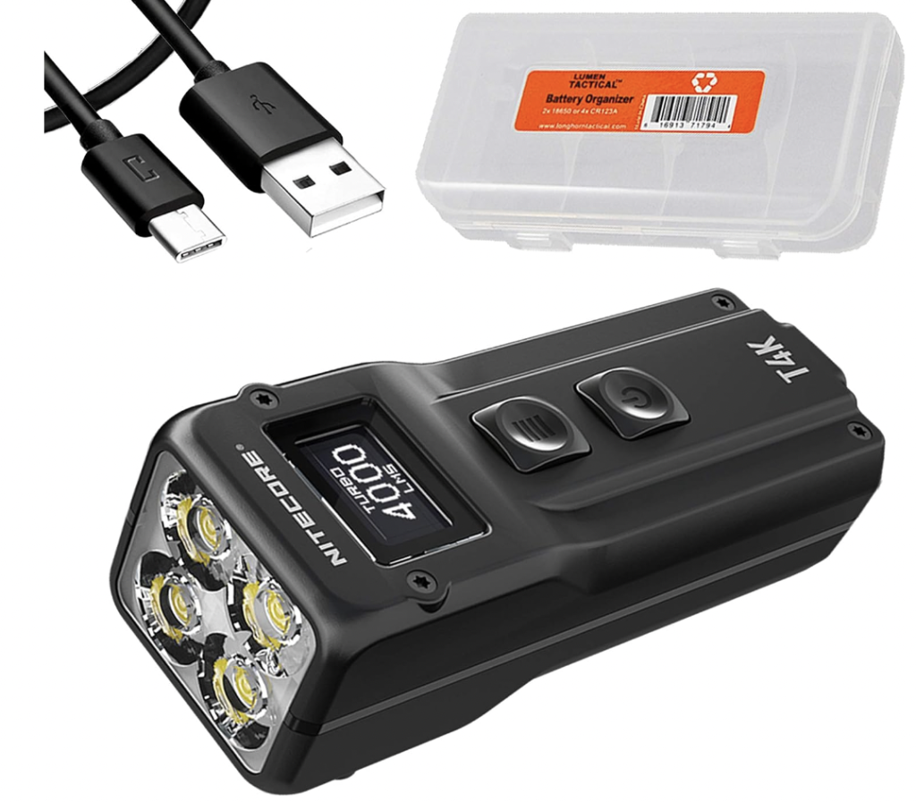 Nitecore T4K Keychain EDC Flashlight