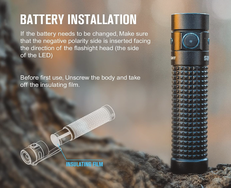 OLIGHT Flashlight Reviews Battery