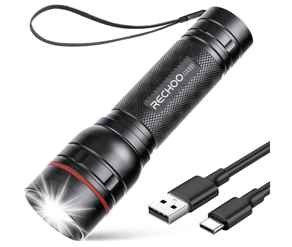 RECHOO Rechargeable Flashlights G1000